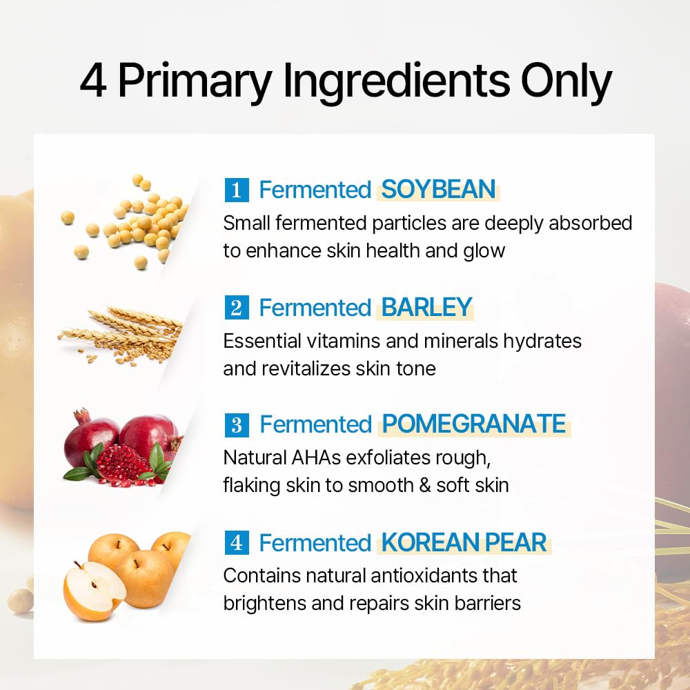 Mixsoon Bean Essence Exfoliating Hydrating Korean Skin Care Glass Skin Hyaluronic Acid Serum